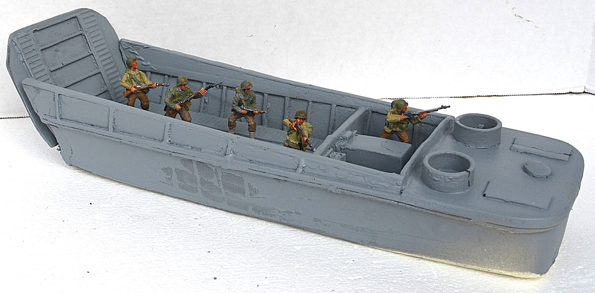 Atherton Scenics Painted WWII D-Day US Amphibious Landing Craft