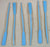 LOD Barzso American Revolution Colonial Rowers with Oars Light Blue