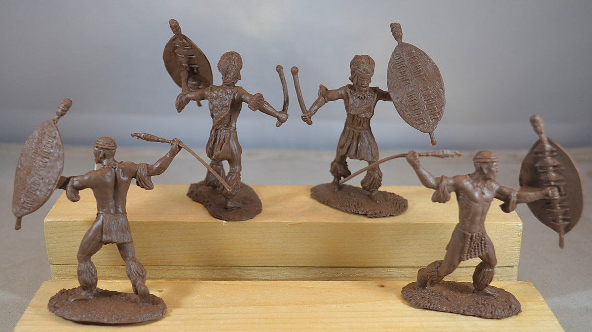 Conte Zulus Set 3 Rorke's Drift Zulu War with Box – MicShaun's Closet