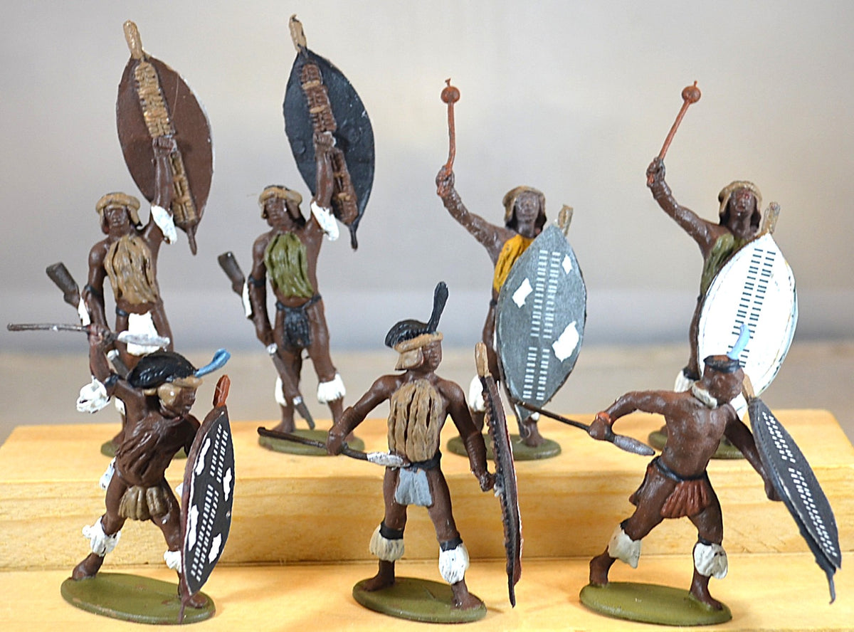Call to Arms Painted Zulu Warriors Rorke's Drift – MicShaun's Closet