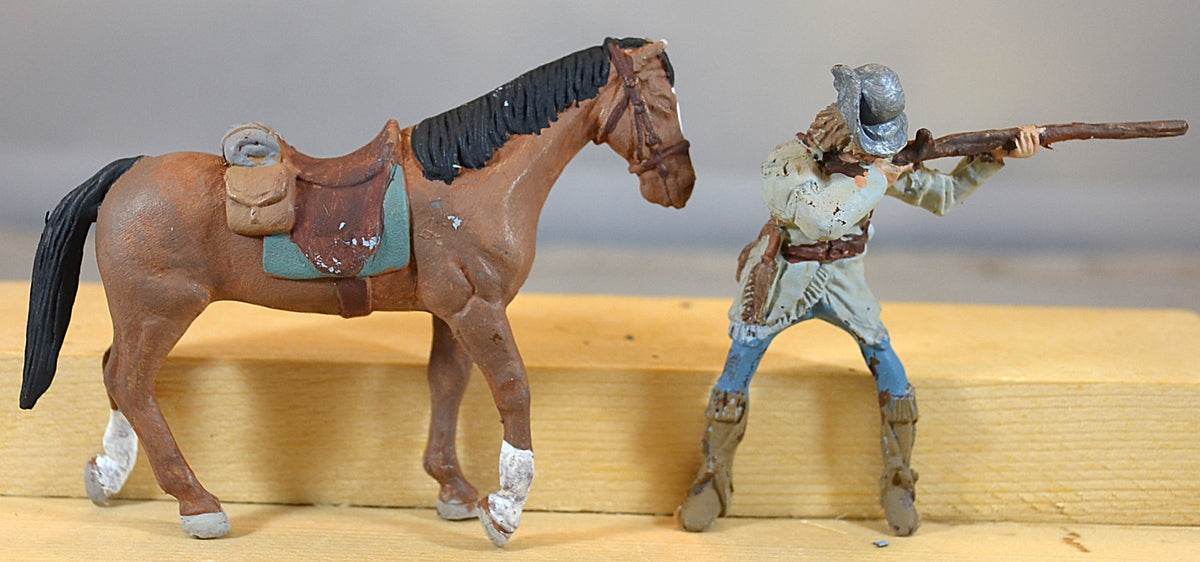 Classic Toy Soldiers Painted Frontiersmen Pioneers Alamo Texans