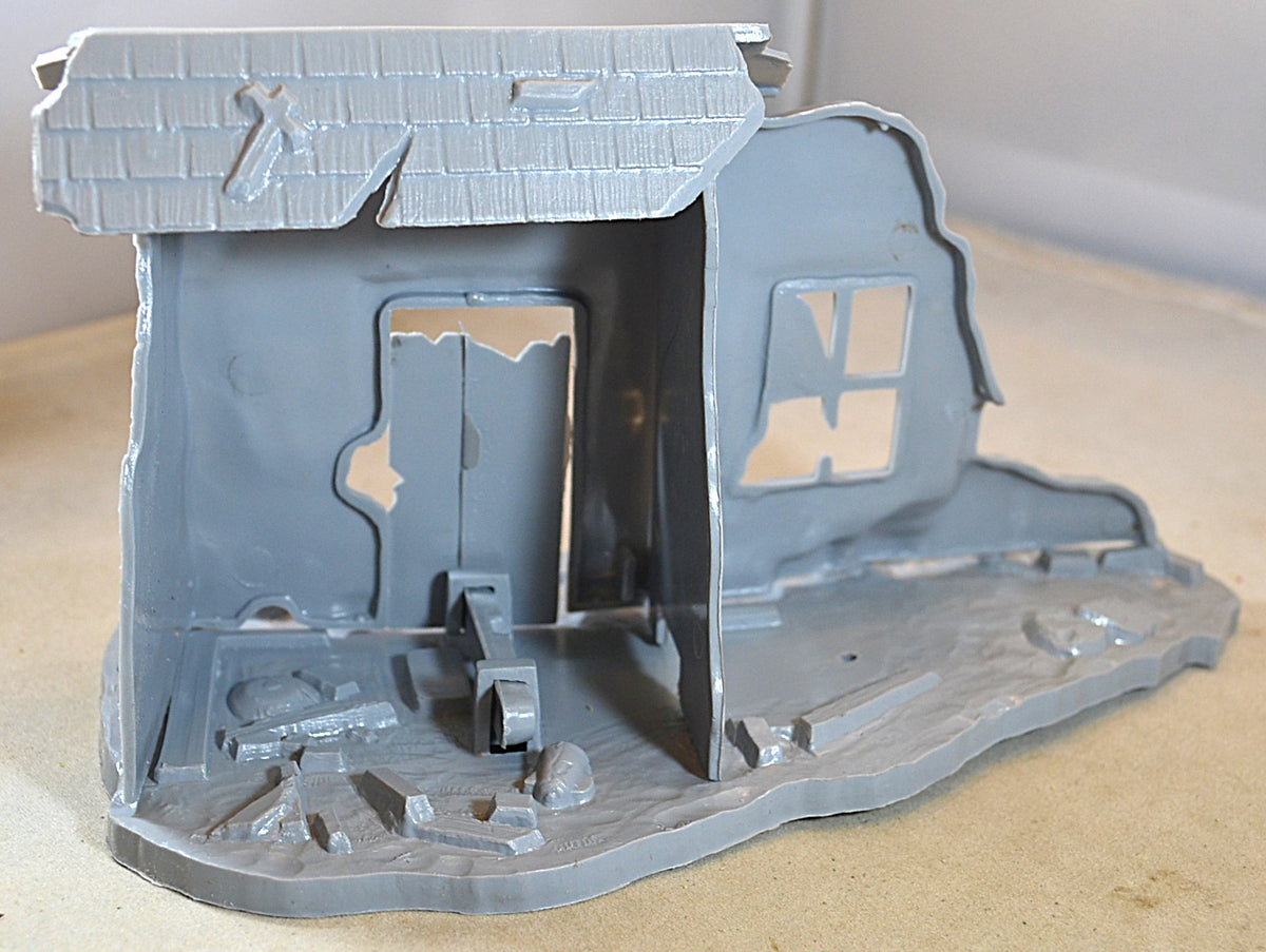 Marx WWII Exploding Building/House Gray – MicShaun's Closet