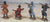 Paragon Painted Texan Defenders Alamo Set 2 - 4 Piece Set