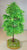8.25" Plastic Tree with Base for Dioramas and Battle Scenes