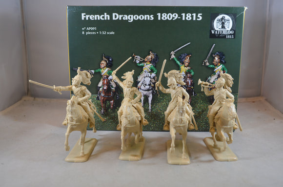 Waterloo 1815 Napoleonic Wars French Dragoons 1809-1815 1:32 AP091