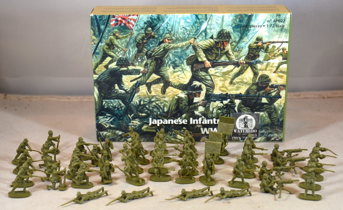 Waterloo 1815 WWII Japanese Infantry Iwo Jima 2008 1:72 Scale