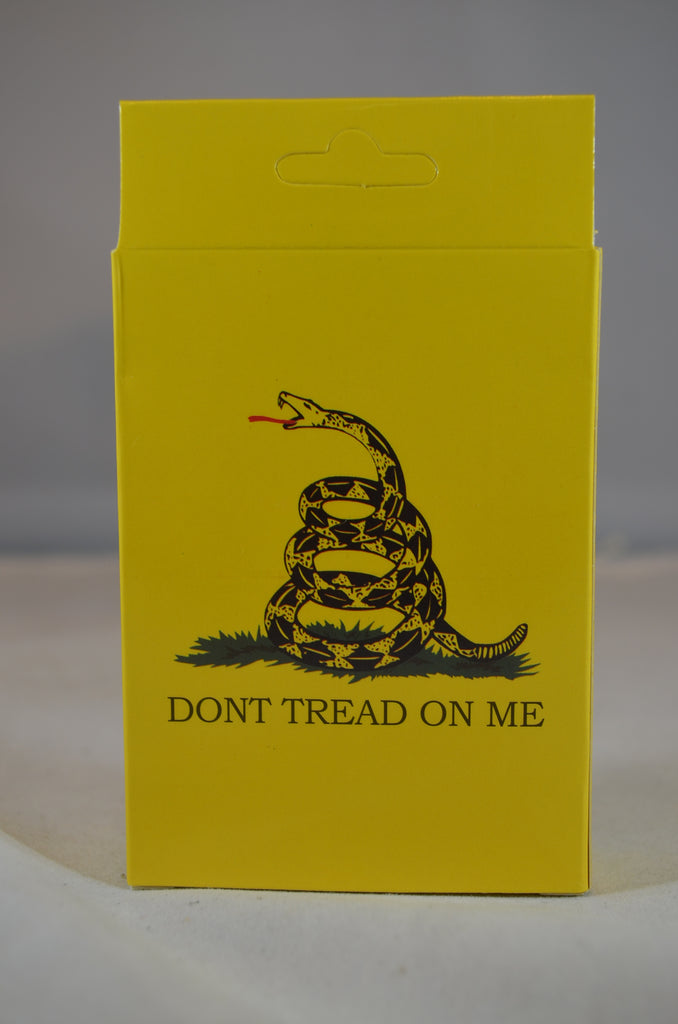 American Revolution "Don't Tread on Me" Playing Cards