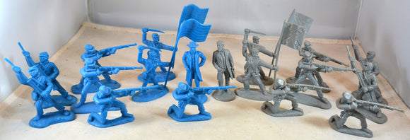 BMC Civil War Battle of Appomattox 18 Pc. Figure Set