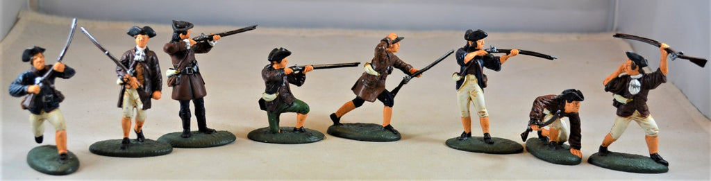 LOD Barzso Painted American Revolution Colonial Minutemen
