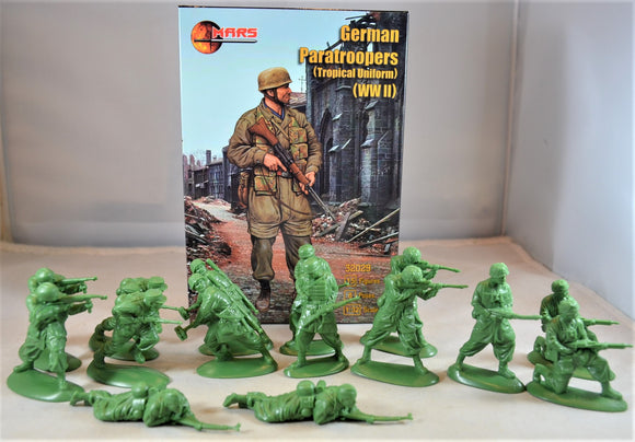Mars WWII German Paratroopers Tropical Uniform Italian Campaign