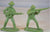 Mars Vietnam War Vietcong Heavy Weapons Set Green Toy Soldiers