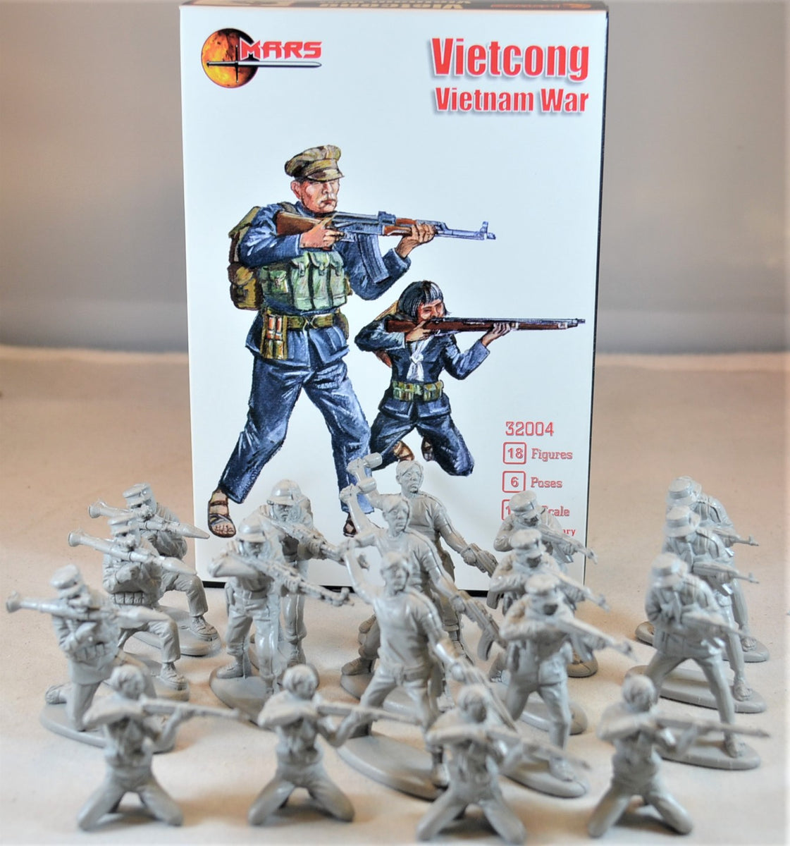 Mars Vietnam War Vietcong Light Gray – MicShaun's Closet