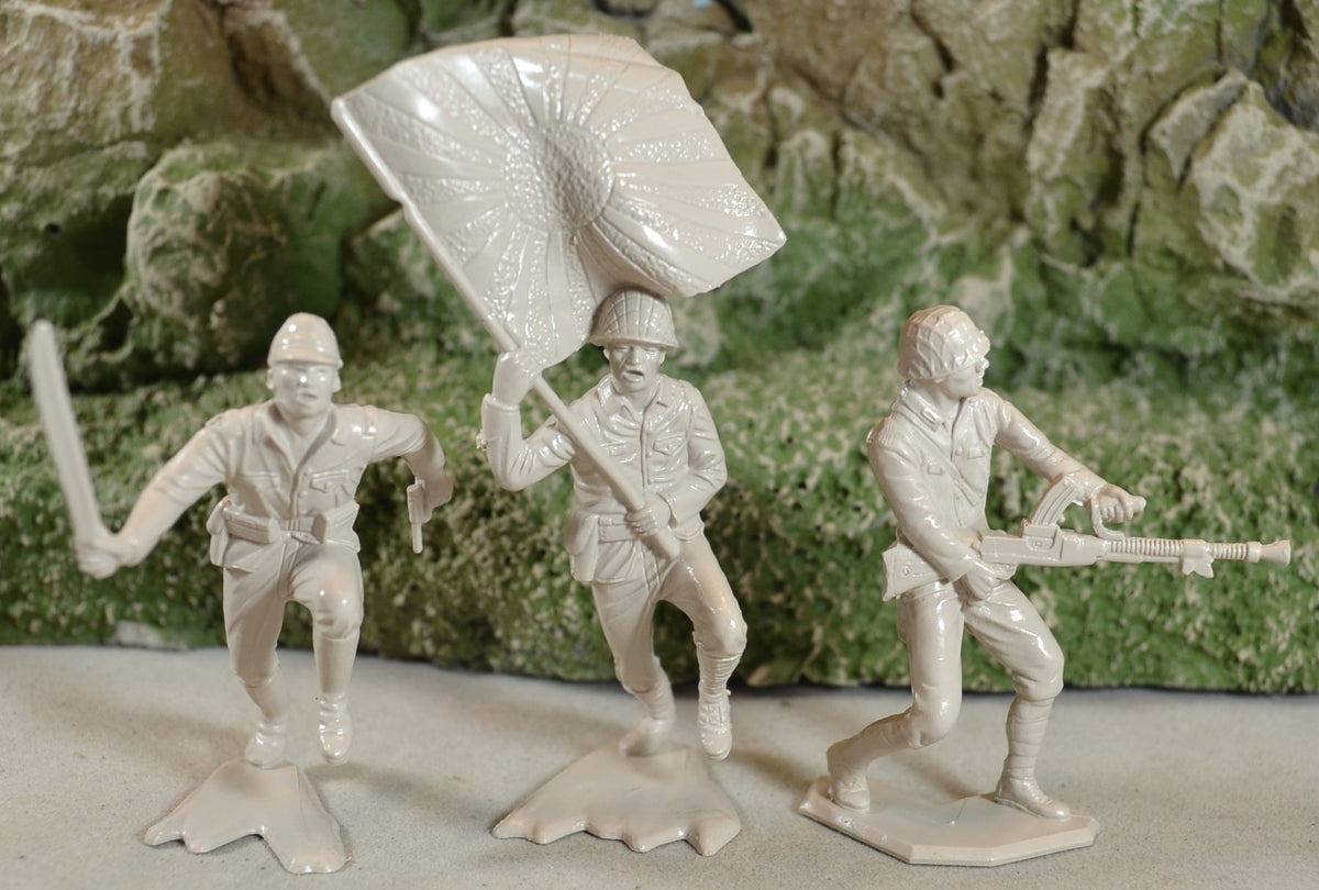 Marx WWII Japanese Infantry Toy Soldiers TAN – MicShaun's Closet