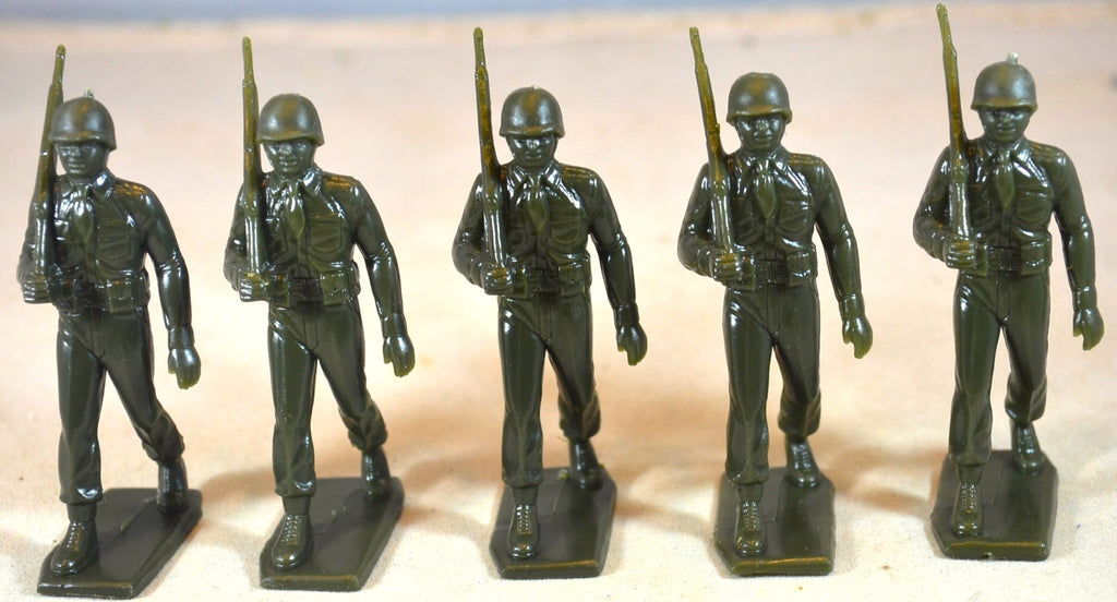 Marx WWII US Parade Soldiers Marching Infantry