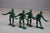 Marx WWII US Paratroops Soldiers Green