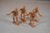 Marx WWII US Paratroops Soldiers Tan