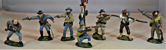 TSSD Painted Confederate Infantry Set #1
