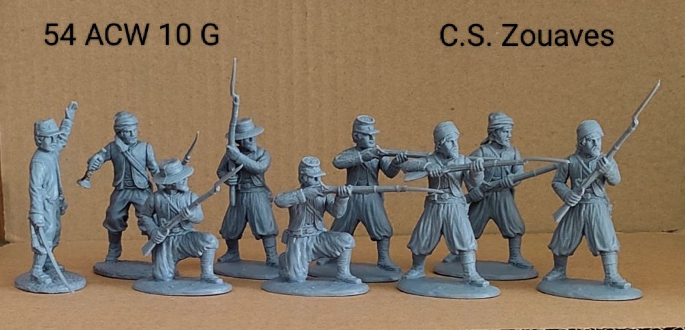 Expeditionary Force American Civil War Confederate Zouave Infantry