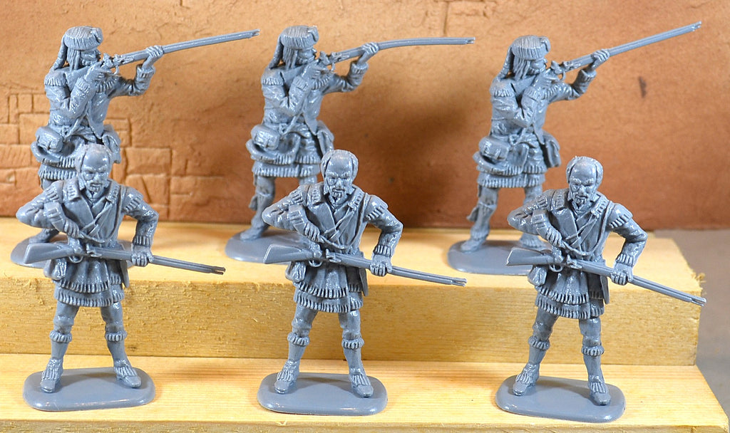 Accurate American Revolution US Militia Small Set #1 1776 Gray