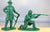 Accurate Civil War Union 8 PC Set Green