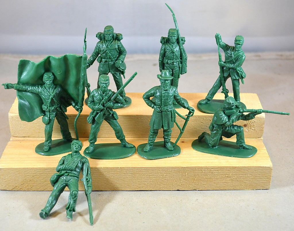 Accurate Civil War Union 8 PC Set Green