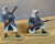 Armies in Plastic Painted French Foreign Legion Figures 10 Piece Set Lot 2
