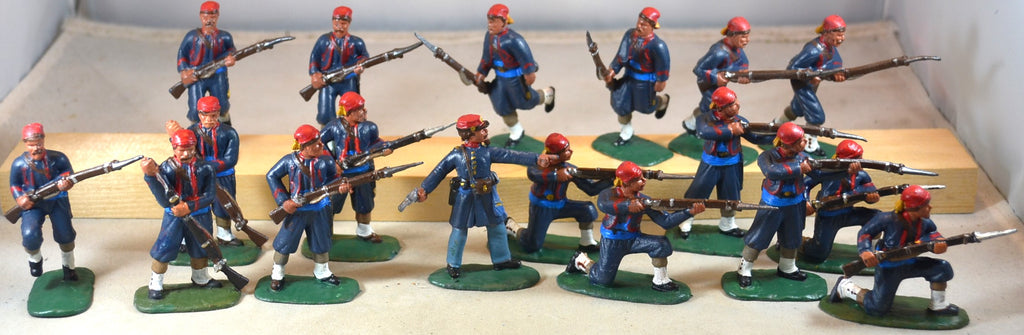 Armies in Plastic Painted Civil War New York Zouaves Infantry Regiment