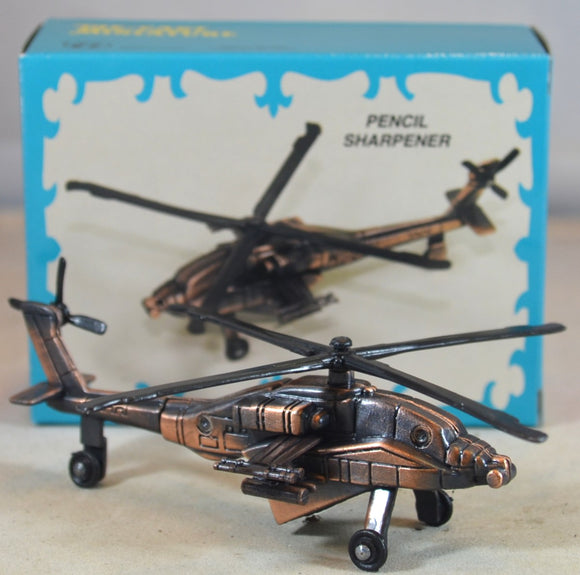 Americana WWII US Apache Helicopter Pencil Sharpener