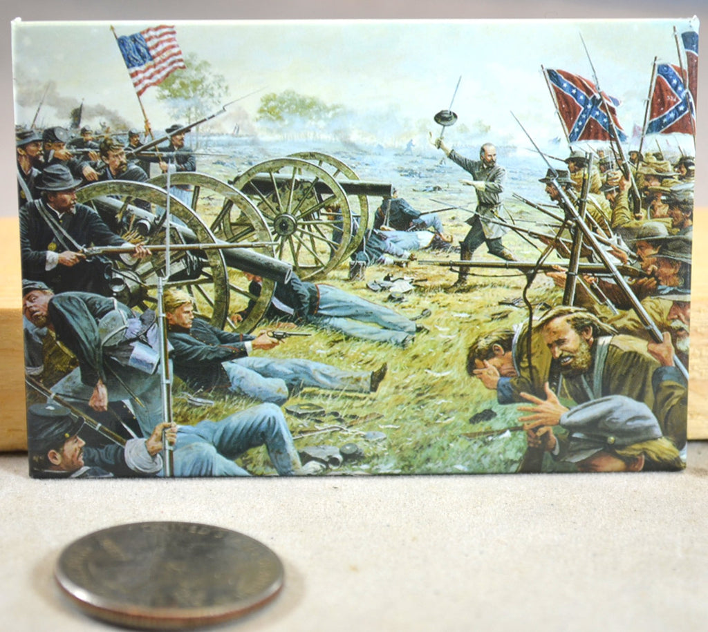 Americana Civil War Artist Dale Gallon "Day is Ours" Magnet