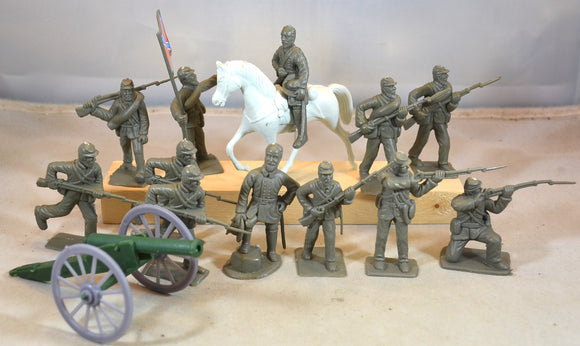 Americana Civil War Confederate CSA Infantry Artillery Set