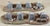 Atherton Scenics WWII Painted Tank Traps/Dragon's Teeth 702 2 PCS