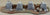 Atherton Scenics WWII Painted Tank Traps/Dragon's Teeth 702 2 PCS