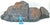 Atherton Scenics Painted Large Curved Rock Stone Cliff 9905