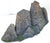Atherton Scenics Painted Large Curved Rock Stone Cliff 9905