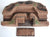 Atherton Scenics Painted WWII WWI Trench Center Interior Command Bunker 9604