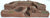 Atherton Scenics Painted WWII WWI Center Interior Trench 9605