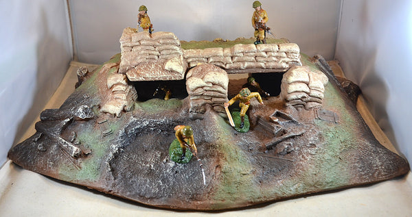 Atherton Scenics Painted WWII Japanese Bunker 9801 – MicShaun's Closet
