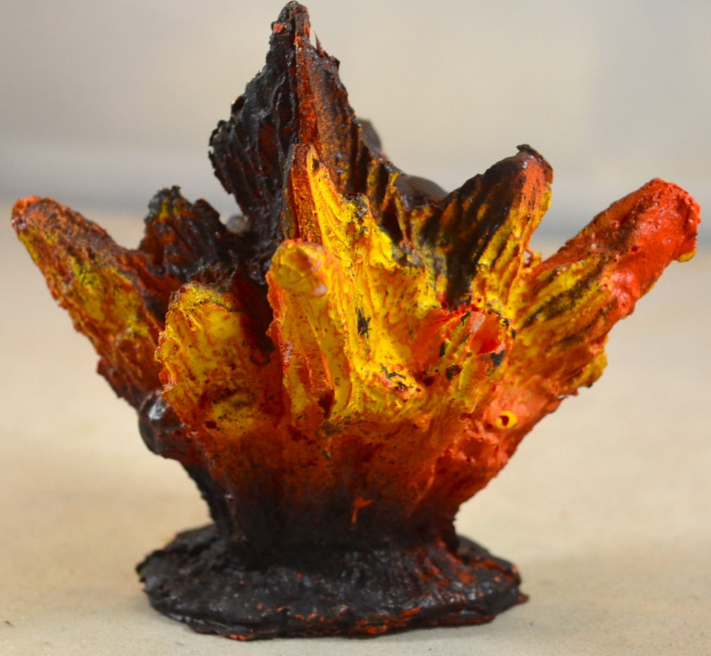 Atherton Scenics Painted Shell Explosions WWII Civil War Diorama 3 Pie ...