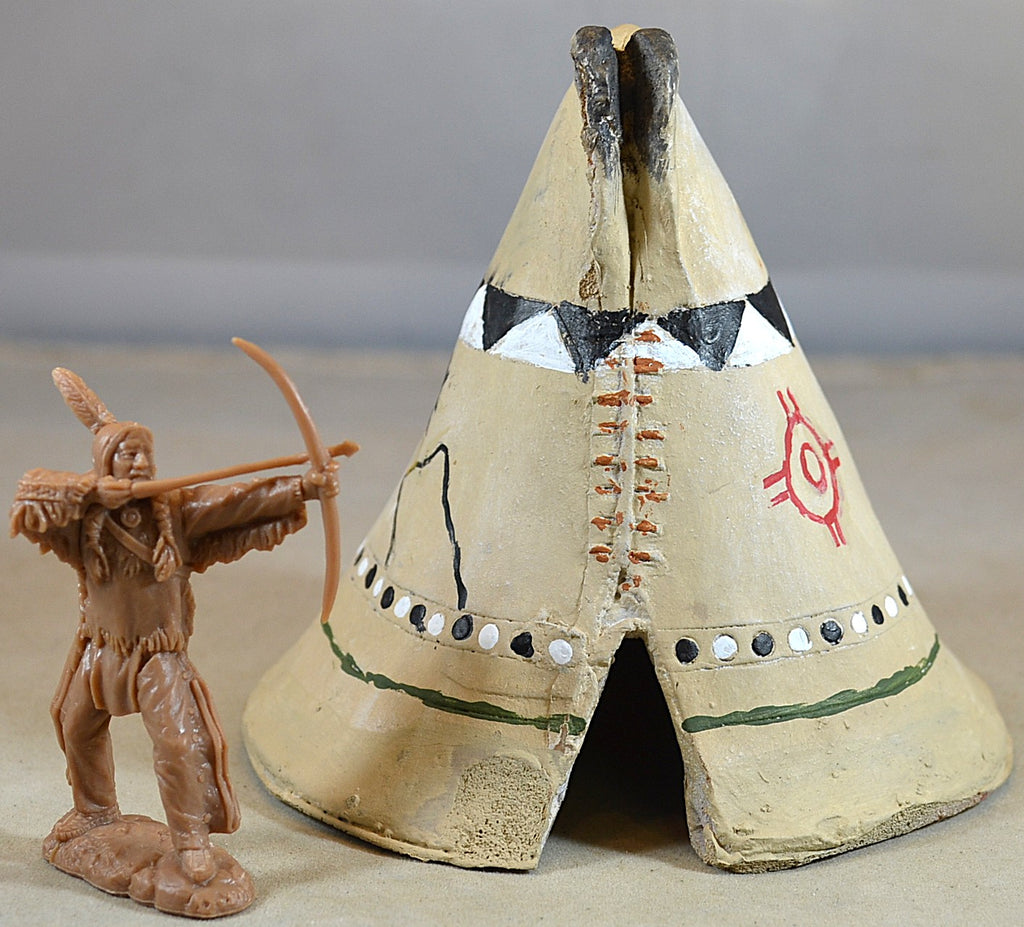 Atherton Scenics Hand Painted Native American Tee Pee 9913 #1