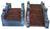 Atherton Scenics Painted WWII 2 Piece Stone Bridge