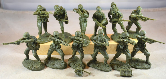 Austin Miniatures - WWII US Marines Combo Set 1 and 2