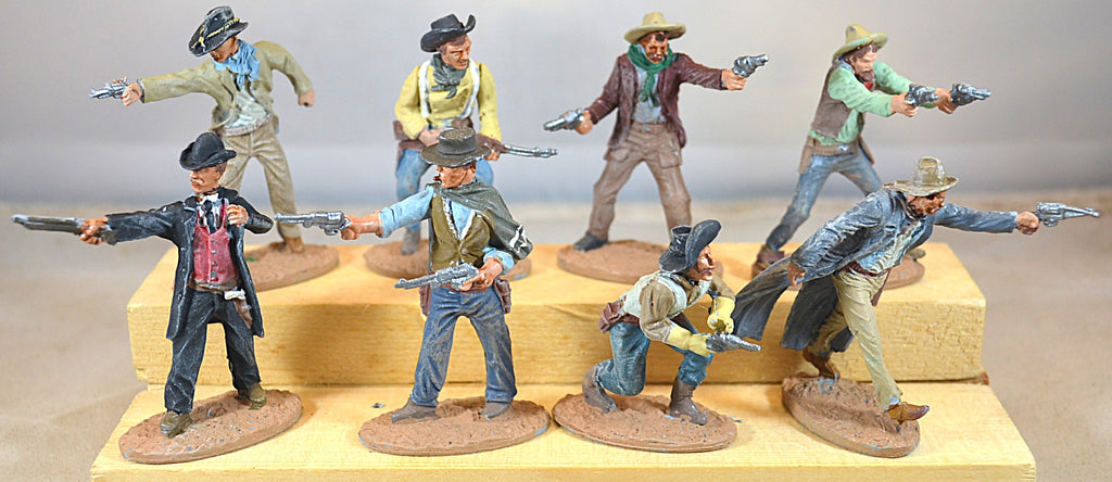Austin Miniatures Painted Gunfighters Cowboys