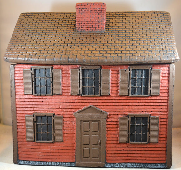 LOD Barzso American Revolution Two Story Colonial House Red