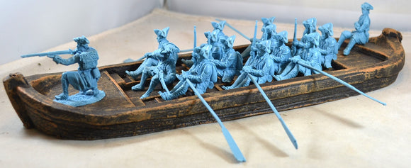 LOD Barzso American Revolution Troop Transport with Colonial Rowers