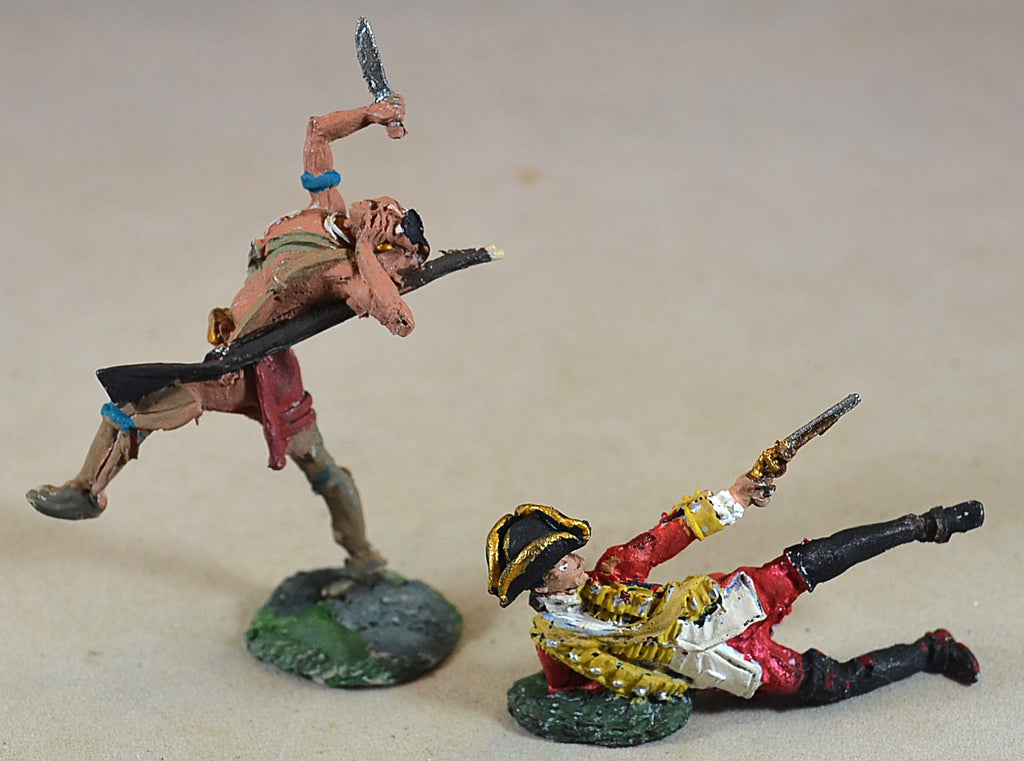 LOD Barzso Painted Braddock's Defeat Last of the Mohicans 3 Pc Set