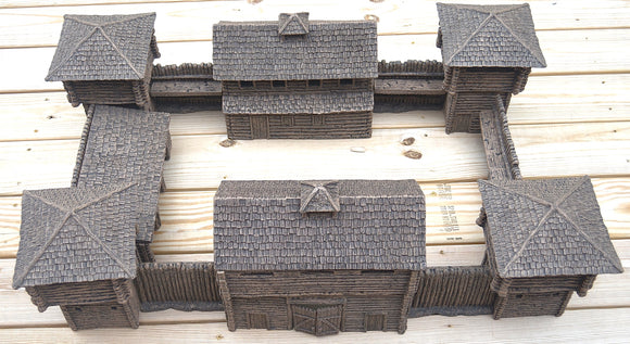 LOD Barzso Complete Fort Apache with Blockhouse Gate