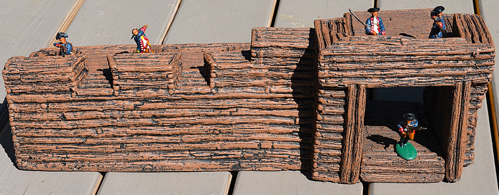 LOD Barzso Fort William Henry Gate Wall Section w/Interior ramp