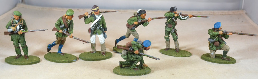 LOD Barzso Painted Rogers' Rangers Set 3 French & Indian War Lot A