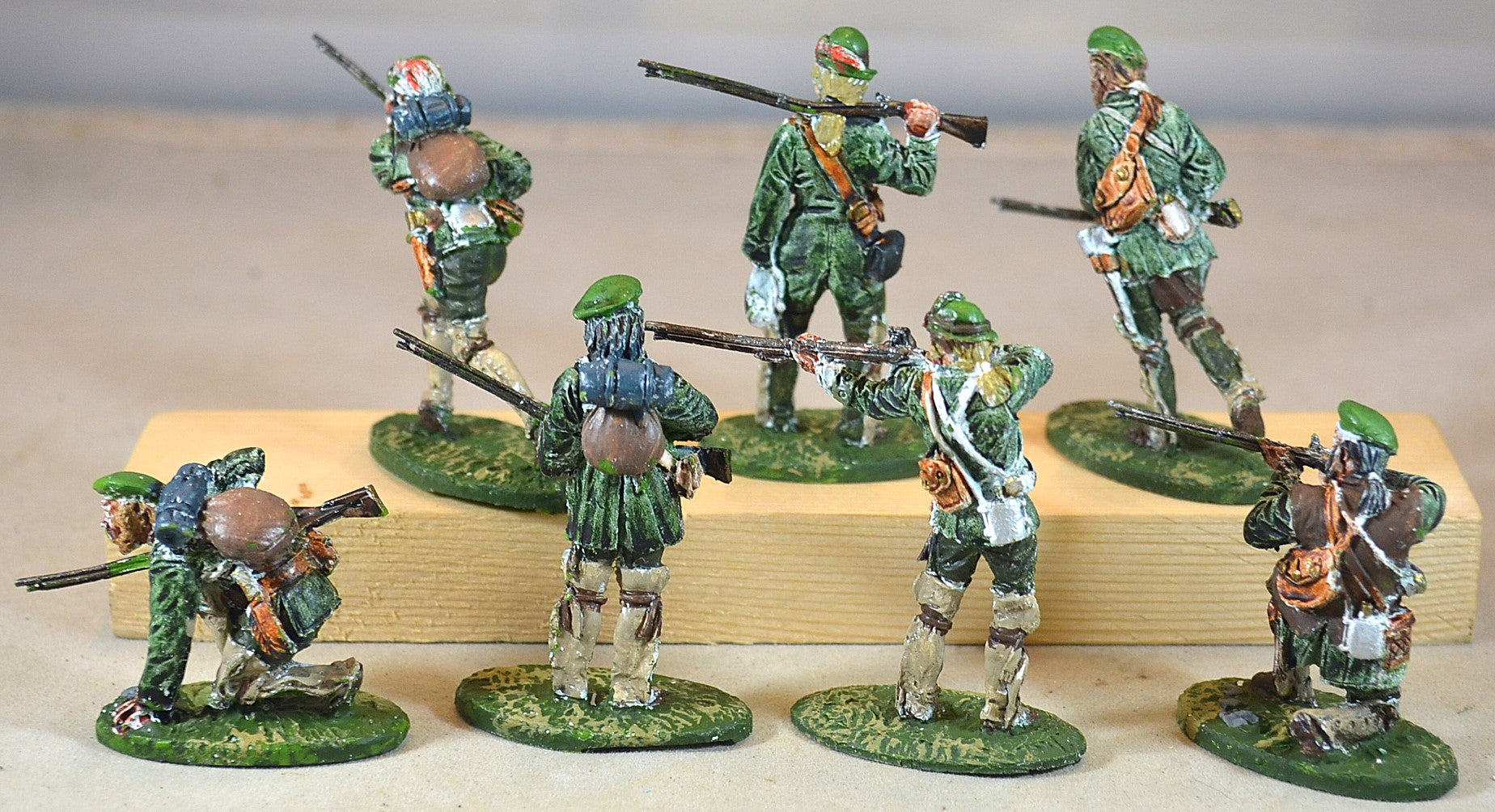 LOD Barzso Painted Rogers' Rangers Set 3 French & Indian War Lot B ...
