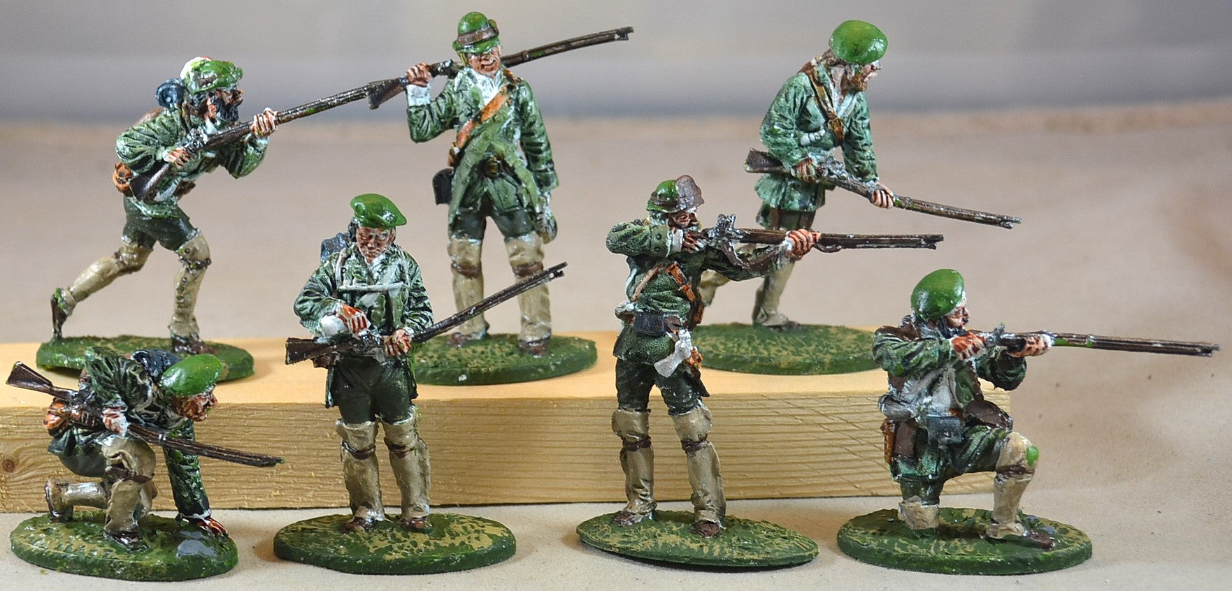 LOD Barzso Painted Rogers' Rangers Set 3 French & Indian War Lot B ...